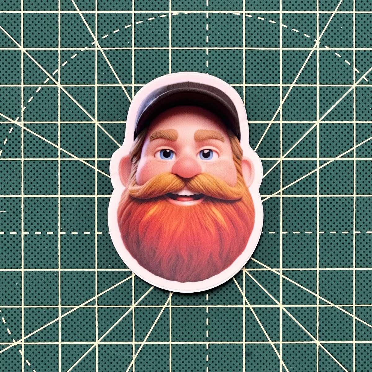 Happy Beard - Sticker