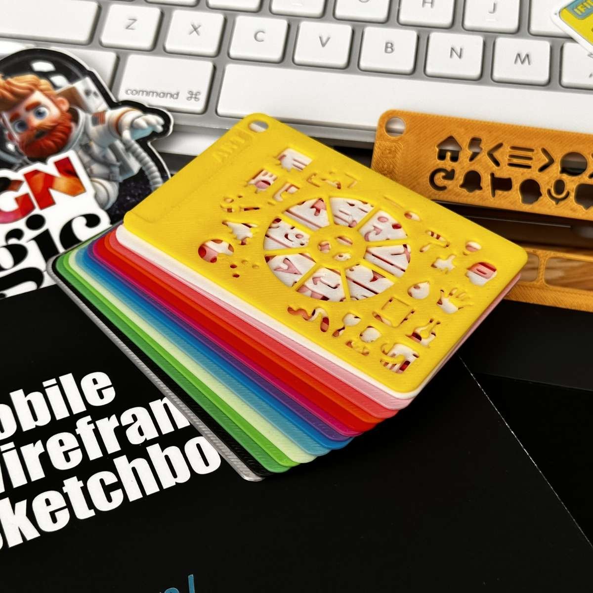 Rainbow - Mobile Stencil Collection